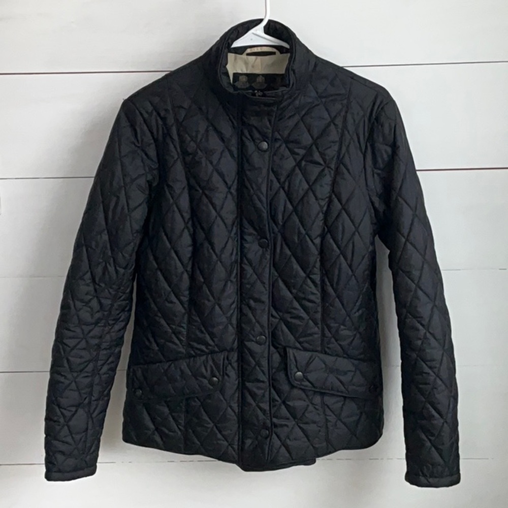 Barbour Black Quilted Jacket